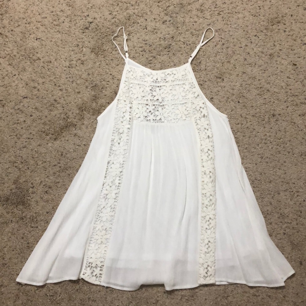 White Swing Dress